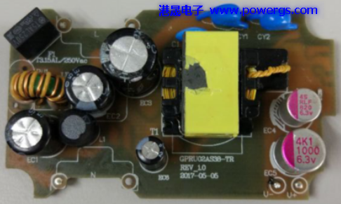 5V3.4A USB輸出方案電路圖 BOM list,環(huán)球半導體G5237F,側(cè)插